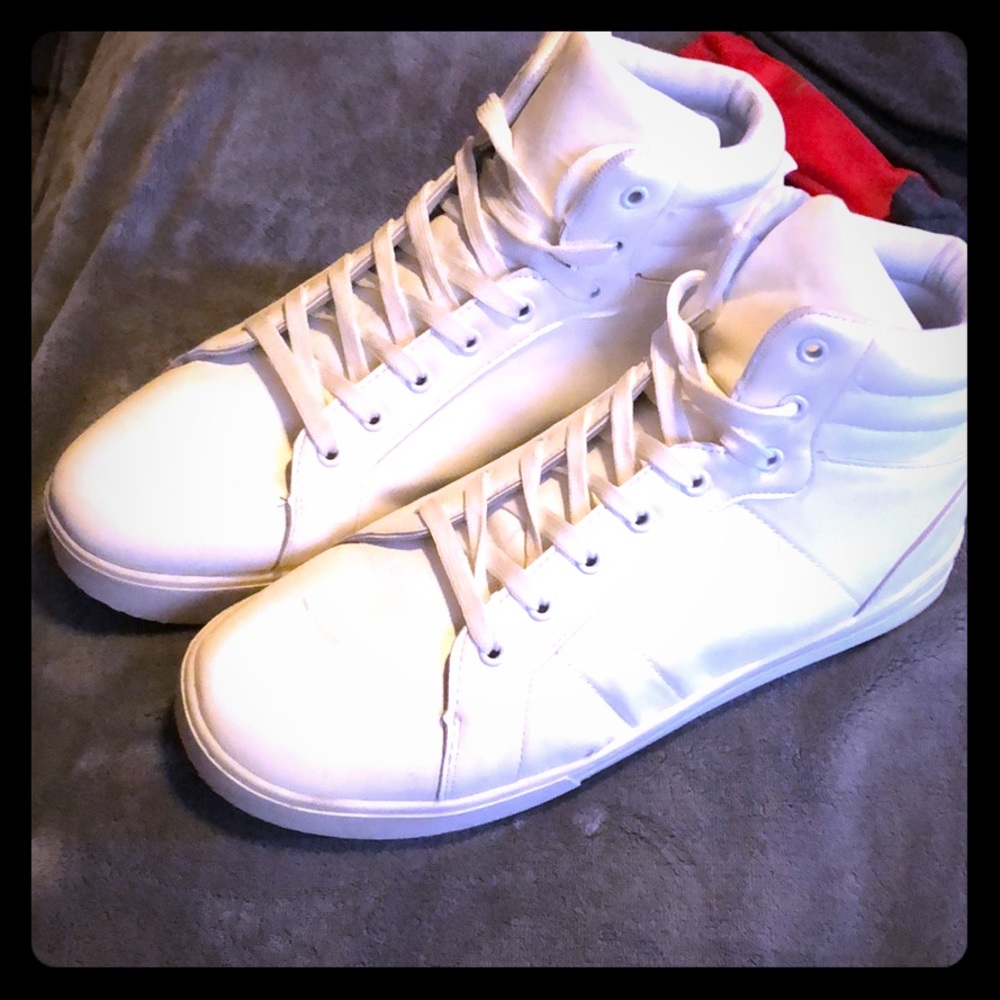 White sneakers